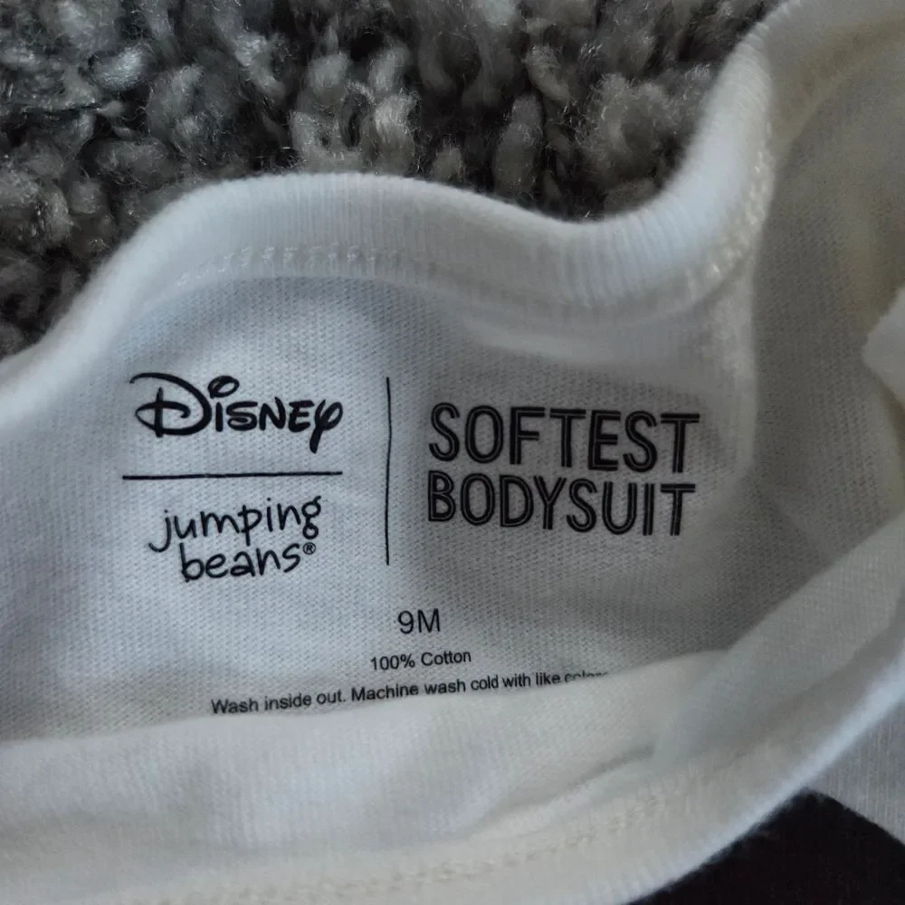 Disney Jumping Bean Mickey Mouse Baby Onesie And Shorts Bundle Size 9 Months